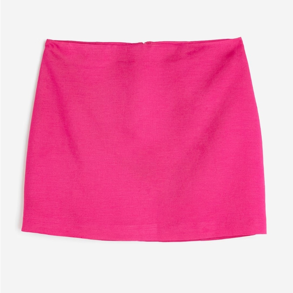 pink mini skirt h&m
